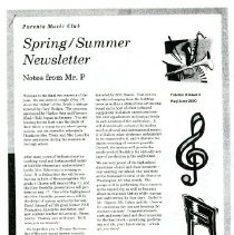 Parents Music Club, Spring/Summer Newsletter, May/June 2000 (Vol. 3, Issue 4) [newsletter]